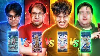 3 PROS, 1 NOOB vs JANK-TIER YU-GI-OH! DECKS | Master Madness #3