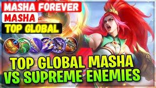 Top Global Masha VS Supreme Dyrroth, Franco & Vexana [ Top Global Masha ] MASHA FOREVER - MLBB