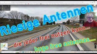 Riesige Antennen, die man kostenlos nutzen kann ► Huge free antennas ► Kurzwelle LW VLF Shortwave