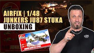 Airfix | 1/48 Junkers Ju87 Stuka Unboxing | #askHearns