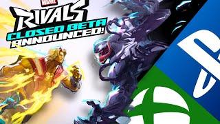 PS5 CLOSED BETA ANNOUNCED  + Venom & Adam Warlock Revealed!!  | Marvel Rivals