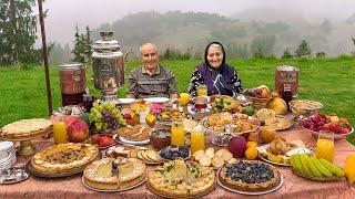 Village Secrets: Making A Big Breakfast for Traditional Azerbaijani Morning!