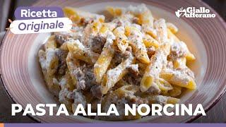 Sausage and ricotta pasta (Norcia-style pasta) - authentic Italian recipe! 