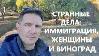 Странные дела - Иммиграция, Комментаторы, Женщины и Виноград...
