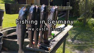 Trout fishing in Germany