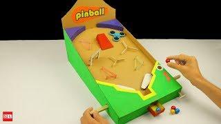 How to Make a Cardboard Pinball Machine at Home