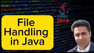 File Handling in Java