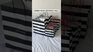 $3000 HUGE SEPHORA HAUL ️ #sephora #sephorahaul #didelina #shorts #viral