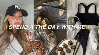 spend the day with me vlog (trying to be productive, farmers market, evening muckbang)