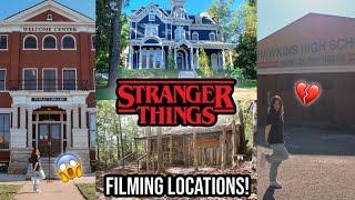 Stranger Things 5 Filming Locations - They're DESTROYING It?! **VLOG**