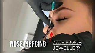 14k Gold Nose Piercing - Underground Tattoos Watford