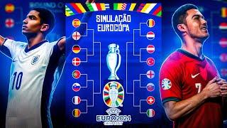 EU SIMULEI A RETA FINAL DA EURO 2024 E O RESULTADO FOI SURPREENDENTE!! FC24