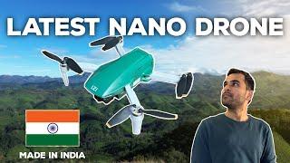 Game Changer Indian Drone - IZI Mini X | Latest Nano Drone | Unboxing, Test runs and Review