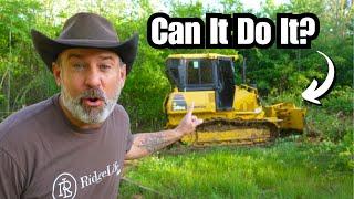 Bulldozer Time!!!| D39px Clearing Land For The Barn | Off Grid Journey BEGINS!!!
