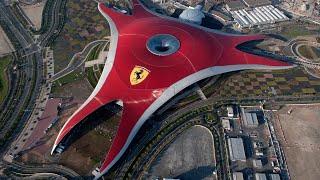 ОБЗОР ФЕРРАРИ ПАРКА В АБУ-ДАБИ | Залезла на знаменитую крышу Ferrari World