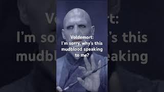 Y/n being Y/n #harrypotter #voldemort #hp #hogwarts #potter