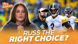 Kay Adams Reacts to Steelers Going with Russell Wilson over Justin Fields as Starting QB Week 1