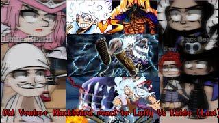 Old Yonko + Blackbeard react to Luffy Vs Kaido •ONE PIECE• ||GACHA CLUB REACTION||