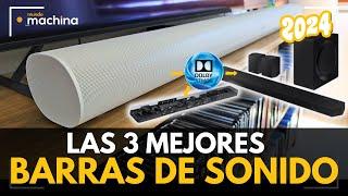 Las 3 MEJORES BARRAS DE SONIDO con Dolby Atmos a comprar hoy!! | Soundbar 2024