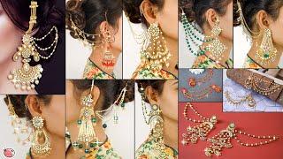 South Indian!!.. Wedding Jewelry - 11 Royal Bridal Bahubali Earring #DIYEarrings