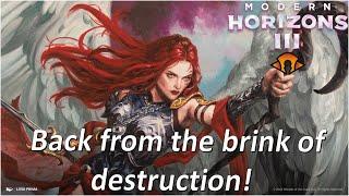 We pull it back from the brink of destruction! Modern Horizons 3 Draft [MTG Arena]