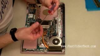 Sony Vaio Disassembly to fix POWER / CHARGING Problem.