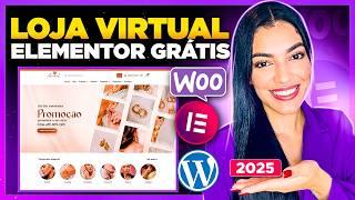 Como Criar uma LOJA VIRTUAL no WordPress com WooCommerce e Elementor Free [Passo a Passo e Completo]