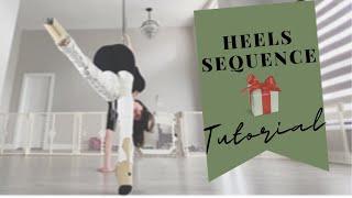 Pole Dance Tutorial: Leggy Sequence in Heels | Intermediate | FOLLOW ALONG - PoleCulture