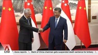 SM Lee meets Chinese President Xi in Beijing