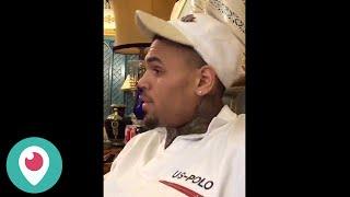 Chris Brown live Periscope Broadcast at Versace Mansion (01/31/2016)