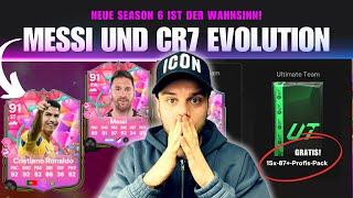 MESSI UND CR7 EVOLUTION! ROMA-TRIO EVOLUTION SYSTEM GELEAKT NEUER SEASON PASS 6 IST KRASS FC 25 