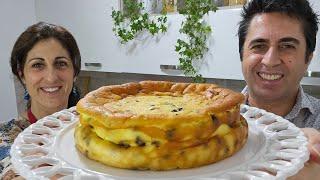 Torta di ricotta con gocce di cioccolato senza farina e lievito - Ricetta