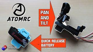 New AtomRC Pan and Tilt and QR55 Battery Quick-Release Board - What's NEW?