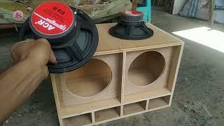 CEK SOUND BOX MINI SCOOP 8 INCH DOUBLE. HOREG POLL BOSSKU