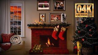 Cozy Christmas Fireplace: Celebrating the 2024 Championship Trophy, DFB-Pokal & Supercup