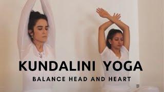 Kundalini Yoga to Balance the Head and Heart | Stop Overthinking!