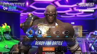 24000 Dmg! GetQuakedOn Rollouts Doomfist OVERWATCH 2 SEASON 12 TOP 500