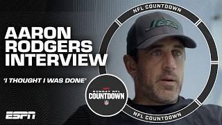 Aaron Rodgers says he 'thought he was done' after getting injured last season | NFL Countdown