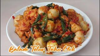 IDE MENU TANGGAL TUA YG WAJIB DI COBA, SIMPLE DAN ENAK || SAMBAL TELUR PUYUH TAHU KACANG PANJANG