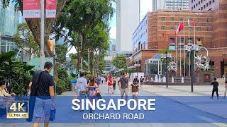 Orchard Road Singapore Walking Tour (4K UHD) -  Travel Guide Video