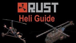 Rust Heli fliegen Guide !!! Minicopter & Transport Heli!