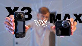 Ultimate 360° Camera Showdown!! | GoPro Max vs Insta360 X3