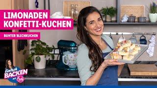 Limonaden-Konfetti Kuchen | Zitronenkuchen für jeden Anlass