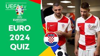 Croatia EURO 2024 QUIZ ft. KOVACIĆ & KRAMARIĆ