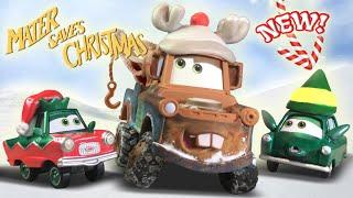 Cars Mater Saves Christmas Jan Ice the Elf Diecast Review