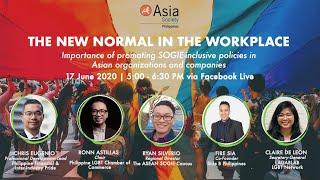 The New Normal in the Workplace: SOGIE-inclusive policies in Asian organizations and companies