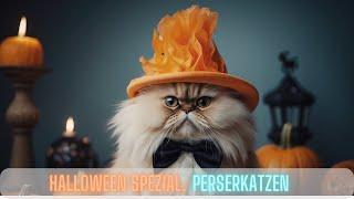 Katzen, Kürbisse & Kostüme: Perserkatzen feiern Halloween in Style - TiereXplore Perserkatze  Video