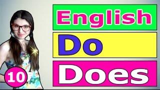 №10 Как построить Вопрос с DO  Английский язык  Ирина Шипилова