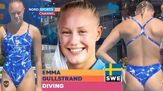 Who is Emma GULLSTRAND ? Women's Diving European Championships Rome 1m Springboard NORD #256