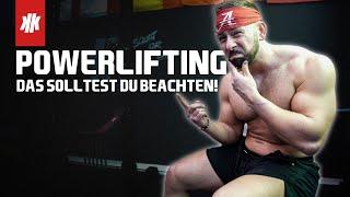 5 Tipps, wenn du mit POWERLIFTING anfangen willst 